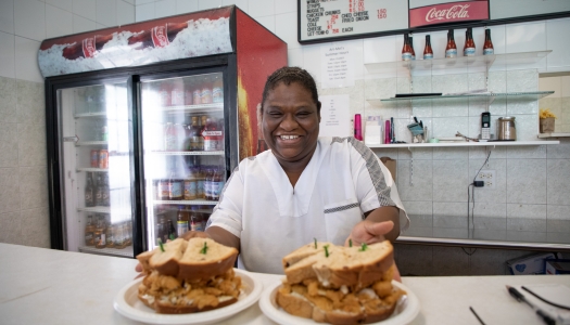 Fish Sandwiches from Art Mel's