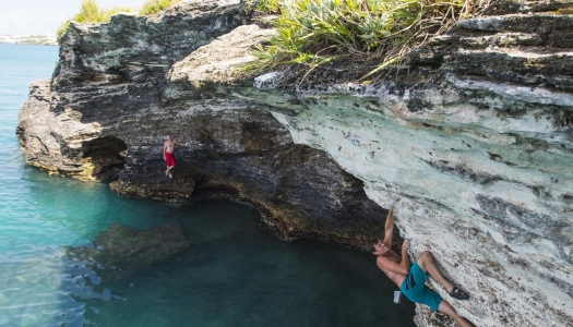 Rock climbing in Bermuda