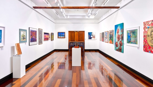 Interior of Masterwork's Rick Faries Gallery