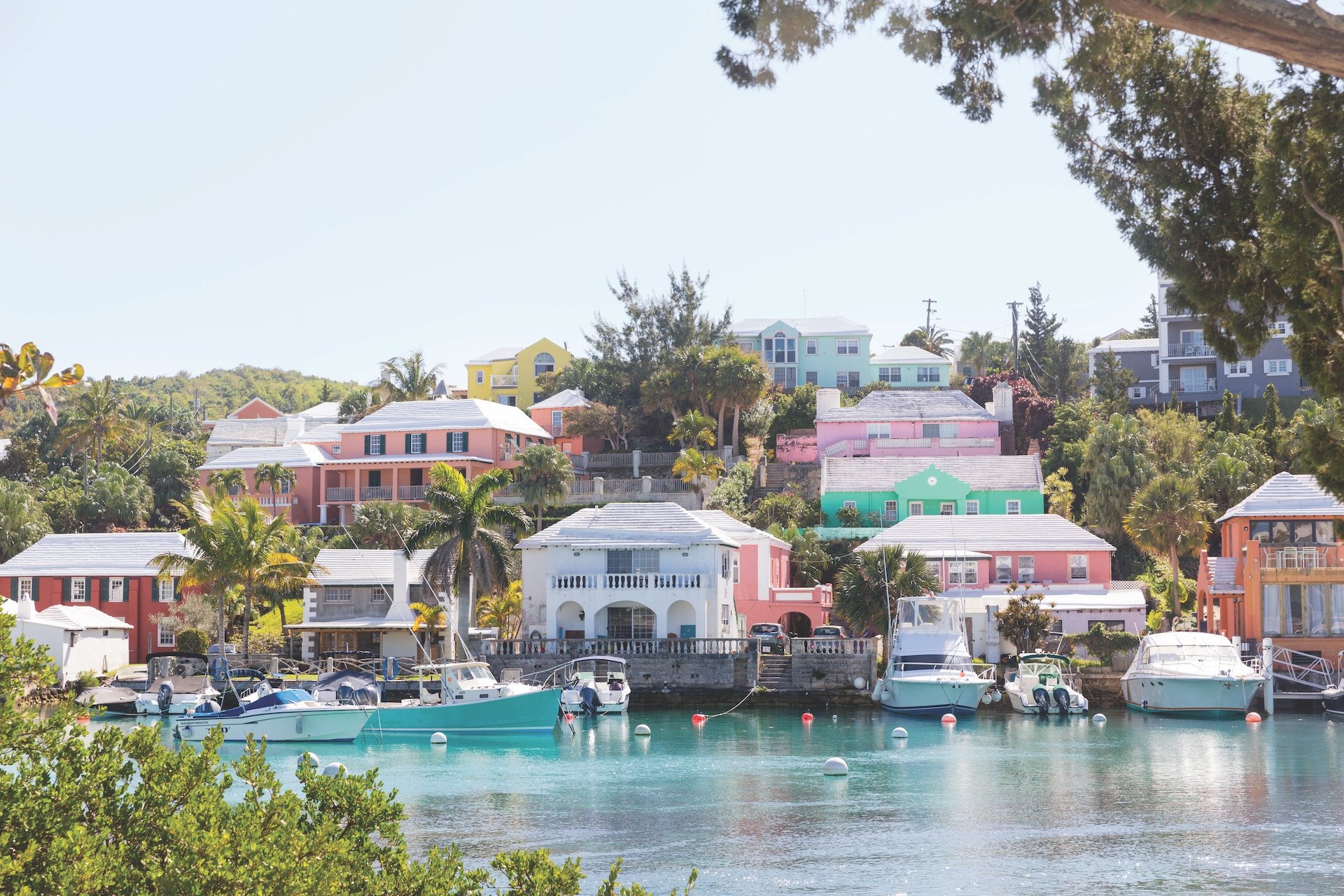 Flatt's Village in Bermuda
