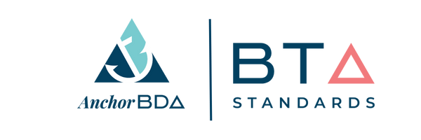 AnchorBDA and BTA Standards logos