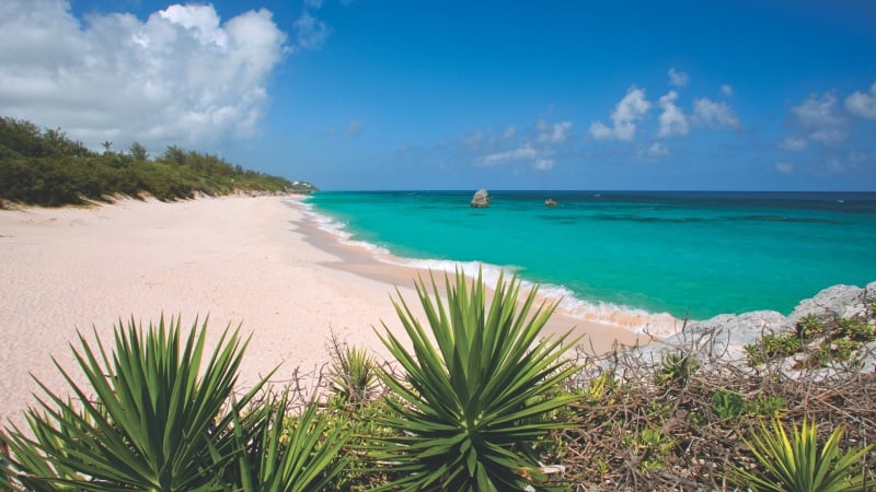 Warwick Long Bay Beach in Bermuda