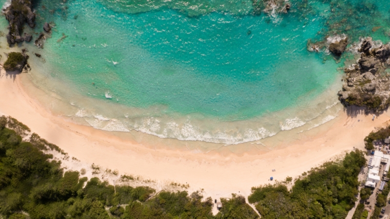 Horseshoe Bay Beach – Horshoe Bay Aerial