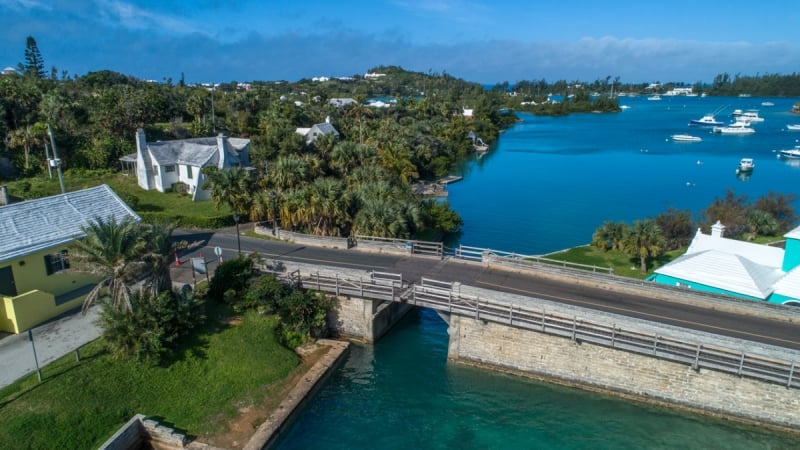 Somerset Bridge – Somerset Bridge Aerial View 2