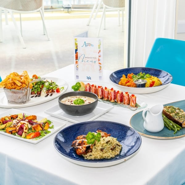 Dining at Aurora 