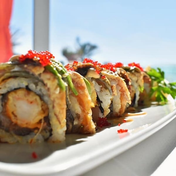 Dining at Blu