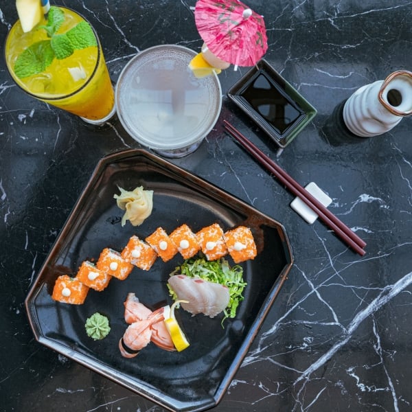 Dining at L'Oriental