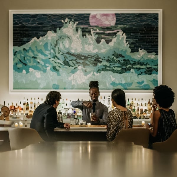 The bar at St. Regis