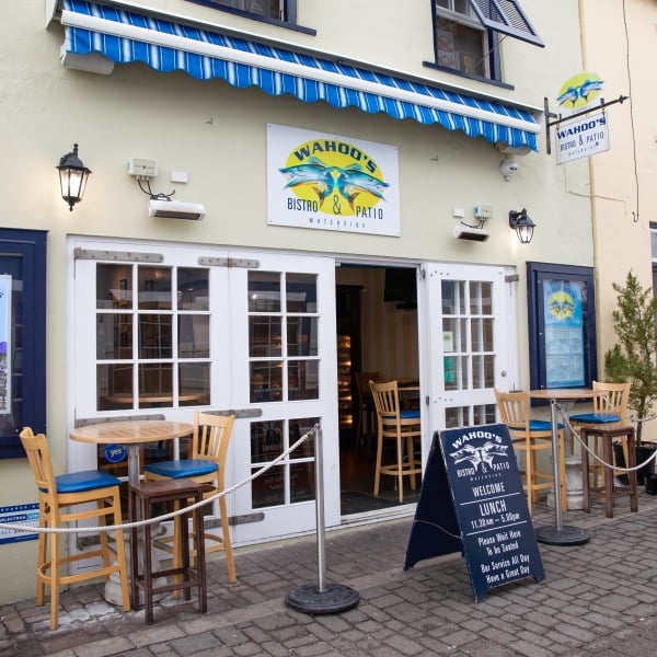 Dining at Wahoo's Bistro