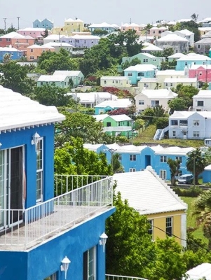 rooftop view of houses