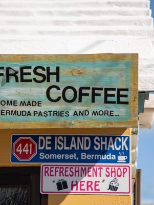 De Island Shack in Bermuda