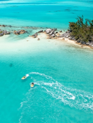 Jet skiing in Bermuda