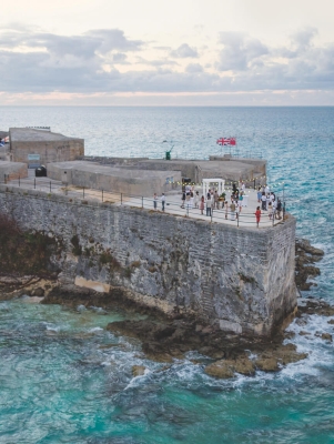 aerial shot of St. Catherine