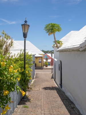 View of a small alley