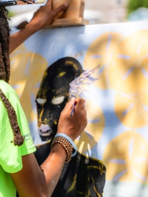 Jahbarri Wilson local artist