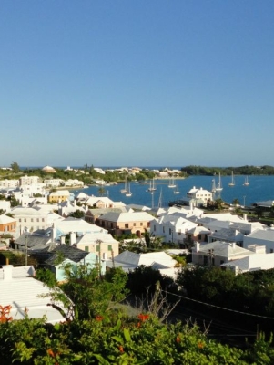 The St. George's Club – View From The St George's Cottages On Rose Hill