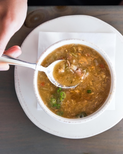 Seafood Chowder in Bermuda