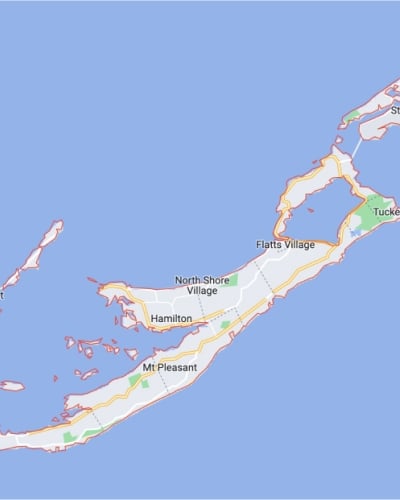 map of Bermuda