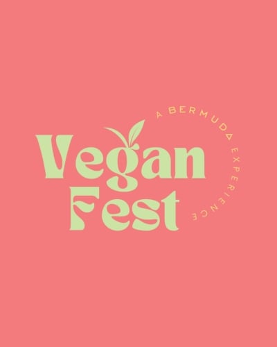 Vegan Fest Bermuda logo.