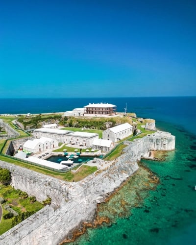 Exterior view of the national museum of Bermuda