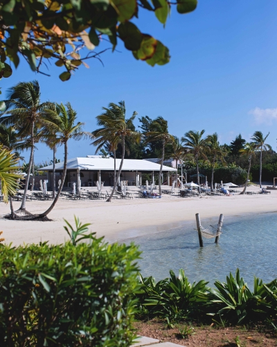 Exterior view of the Hamilton Princess beach club.