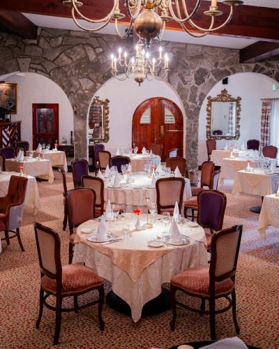 Exterior view of Fourways Inn Restaurant