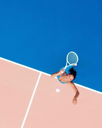 Pickleball Aerial