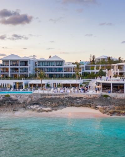 The Loren Hotel at sunset
