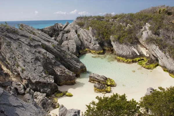 Jobson Cove in Bermuda