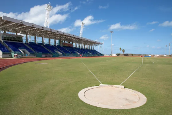 A track and field complex in Bermuda