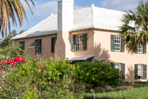 The Rose society garden outside Waterville in Bermuda