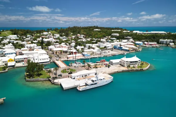St. George's Super Yacht dock
