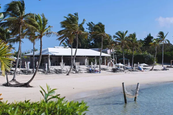 The Hamilton Princess Beach club in Bermuda