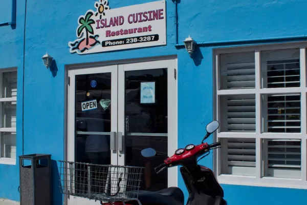 Exterior of Island Cuisine