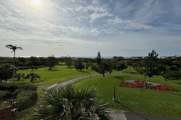 Aerial view of Botanical Gardens