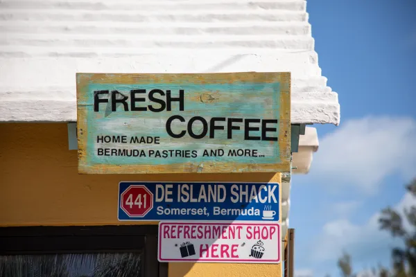 De Island Shack in Bermuda