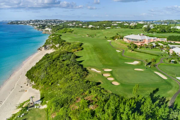 Mid Ocean Golf Course aerial