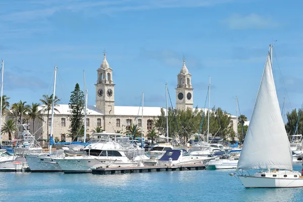 dockyard filled with boats