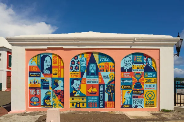 Mural painted by artist Shanna Hollis 