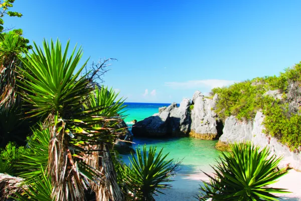 Jobson's Cove on Bermuda's South Shore
