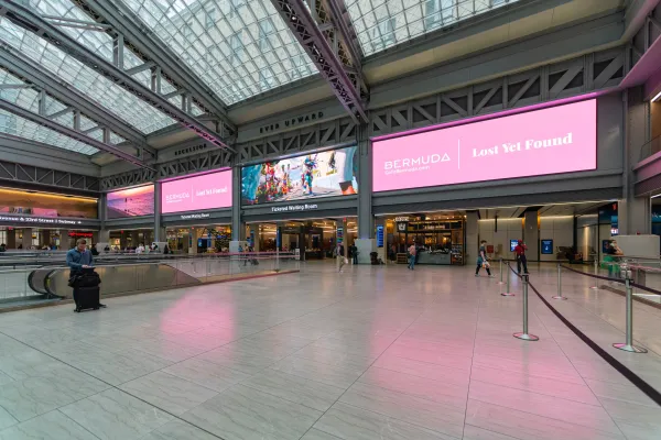 Bermuda Lost Yet Found Out of Home creative