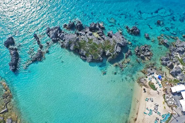 Tobacco Bay aerial view