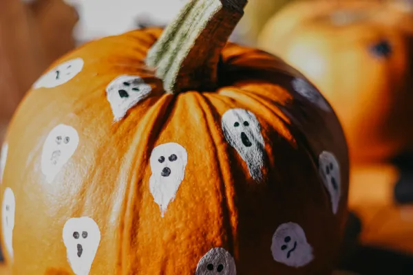 Halloween Pumpkin Painting