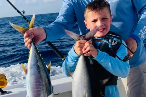 Sea Wolfe Sportfishing – Father & Son First Fishing Trip!