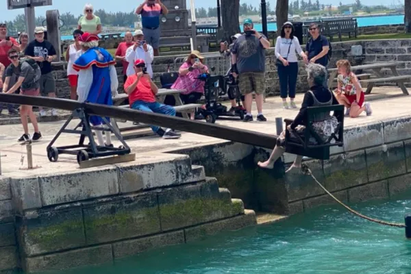 Ducking Stool Reenactment