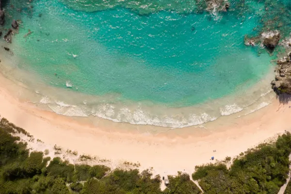 Horseshoe Bay Beach – Horshoe Bay Aerial