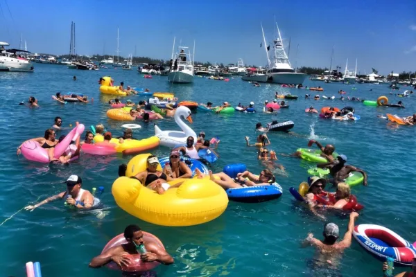 Trip To Cup Match 2026  On Board ÜberVida Bermuda's Celebration Yacht