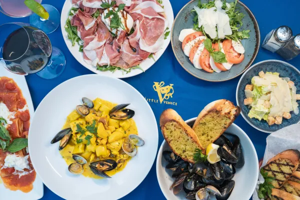 Little Venice – Little Venice - Table Of Food