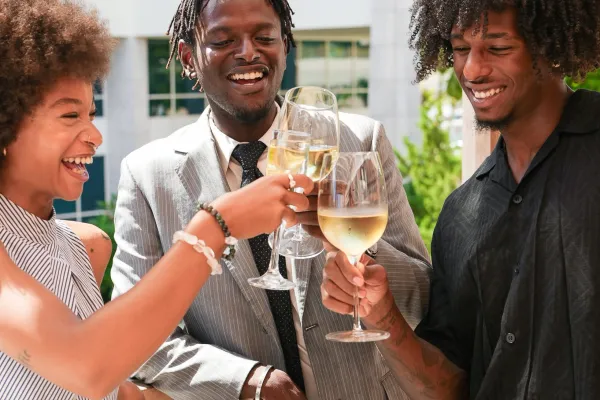 L'Oriental – Cheers Celebrating With Friends At L'Oriental