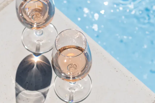 Rose All Day At Poolside